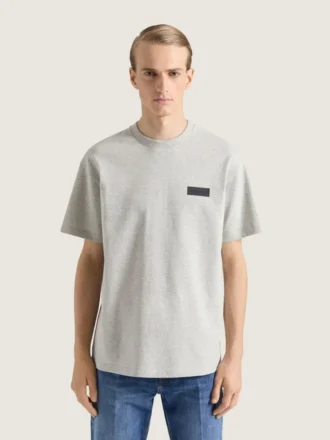 T-shirt i bomuld med Givenchy-patch