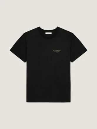 T-shirt i bomuld med Givenchy-stempelprint