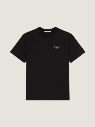 T-shirt i bomuld med Givenchy-stempelprint