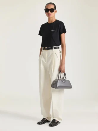 T-shirt i bomuld med Givenchy-stempelprint