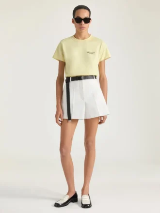 T-shirt i bomuld med Givenchy-stempelprint