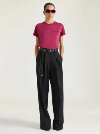 T-shirt i bomuld med Givenchy-stempelprint