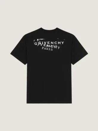 T-shirt i bomuld med Givenchy-stempelprint