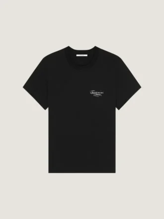 T-shirt i bomuld med Givenchy-stempelprint