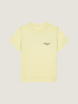 T-shirt i bomuld med Givenchy-stempelprint