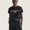 T-shirt i bomuld med Givenchy-tape-print