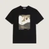 T-shirt i bomuld med surrealistisk print T-shirt i bomuld med surrealistisk print