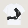 T-shirt i bomuld med surrealistisk print T-shirt i bomuld med surrealistisk print