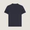 T-shirt i bomuldsstrik med Givenchy Paris-jacquard