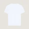 T-shirt i bomuldsstrik med Givenchy Paris-jacquard T-shirt i bomuldsstrik med Givenchy Paris-jacquard