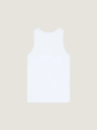 Tanktop i bomuld med Givenchy-stempelprint