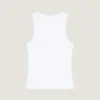Tanktop i Slim Fit i bomuld med Givenchy Paris-print Tanktop i Slim Fit i bomuld med Givenchy Paris-print