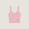 Tanktop i uld og kashmir Tanktop i uld og kashmir