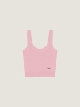 Tanktop i uld og kashmir