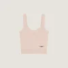 Tanktop i uld og kashmir Tanktop i uld og kashmir