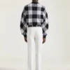 Ternet sweater i uld med broderet Givenchy Paris