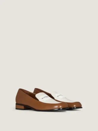 Tux Bicolor Loafers i læder