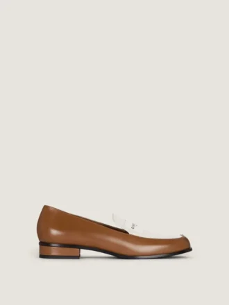 Tux Bicolor Loafers i læder