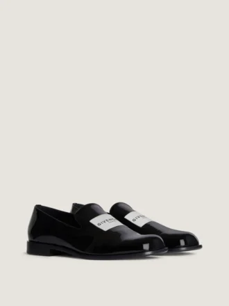 Tux-loafers i laklæder