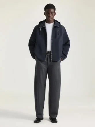 Vindjakke i polyfaille med broderet Givenchy Paris Vindjakke i polyfaille med broderet Givenchy Paris