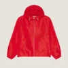 Vindjakke i polyfaille med broderet Givenchy Paris