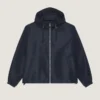 Vindjakke i polyfaille med broderet Givenchy Paris